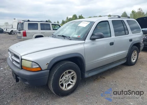 2003 Dodge Durango Sport/Sxt из США, поврежденный, VIN 1D4HR38N73F549032